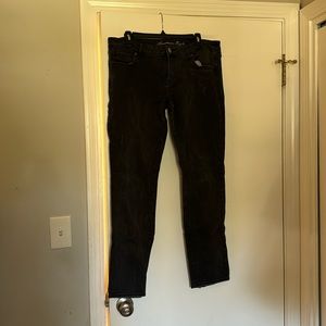 American eagle black skinny jeans. Size 14.